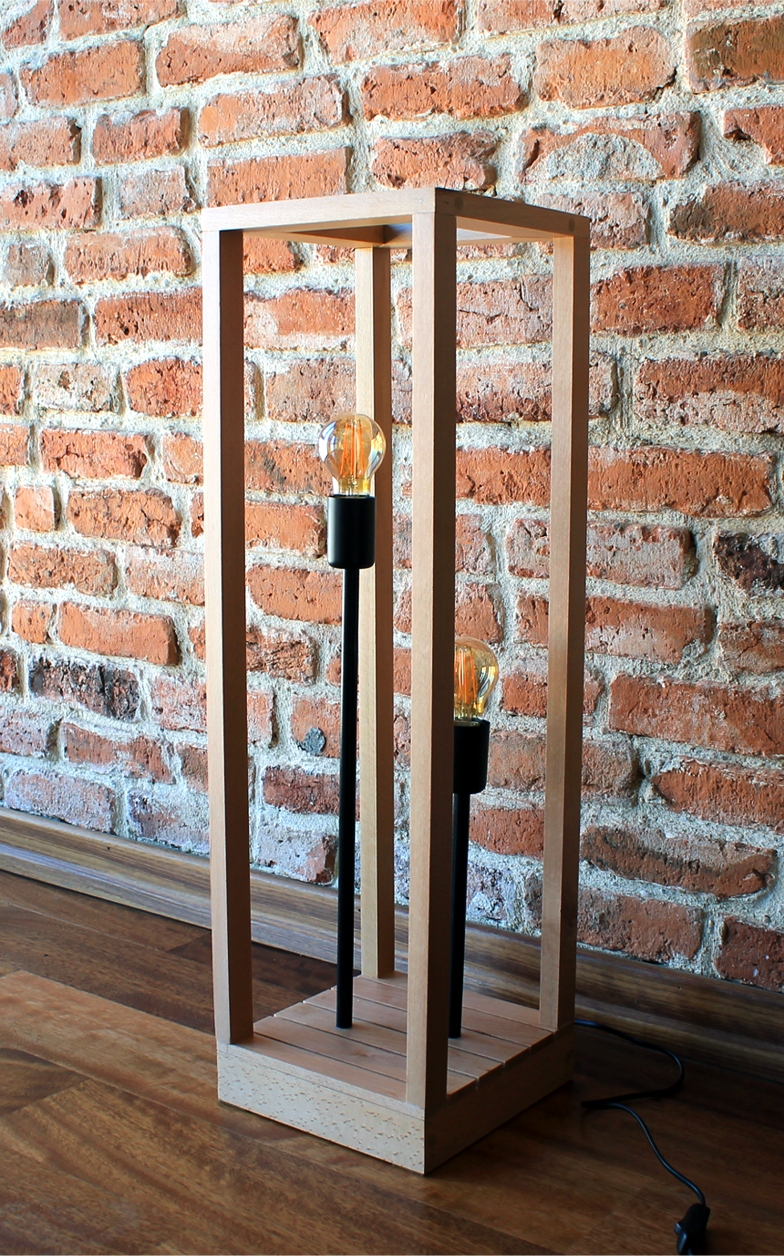 Kayın Lambader Küçük (Kopya) - Görsel 3